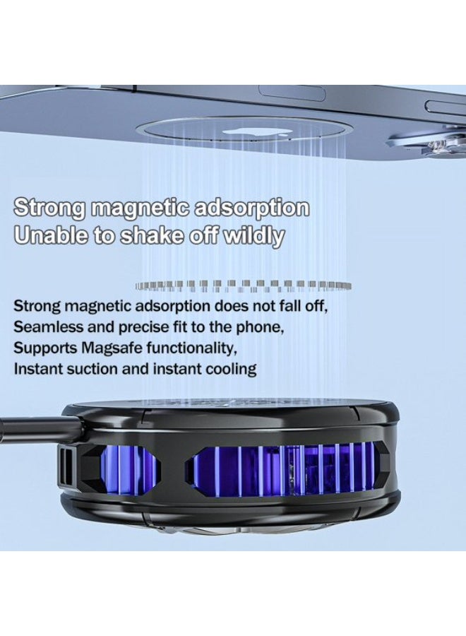 JS81 Mobile Phone Cooler ❄️ | Semiconductor Cooling | Magnetic & Clip | #TS - Image 2