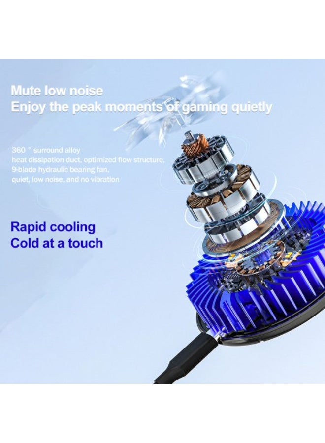 JS81 Mobile Phone Cooler ❄️ | Semiconductor Cooling | Magnetic & Clip | #TS - Image 3