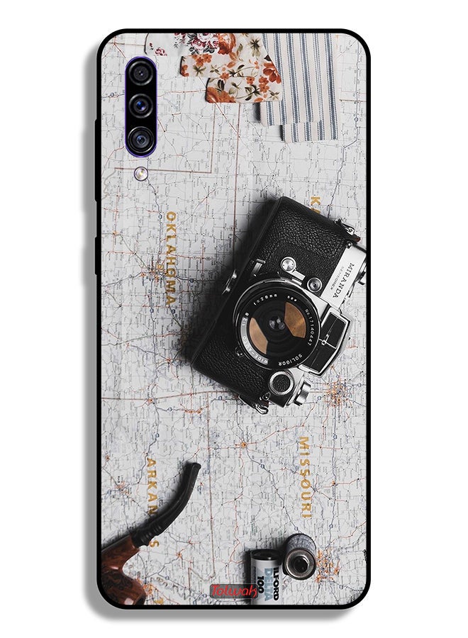 Tolwak Samsung Galaxy A30s Protective Case Cover Vintage Camera - Image 1