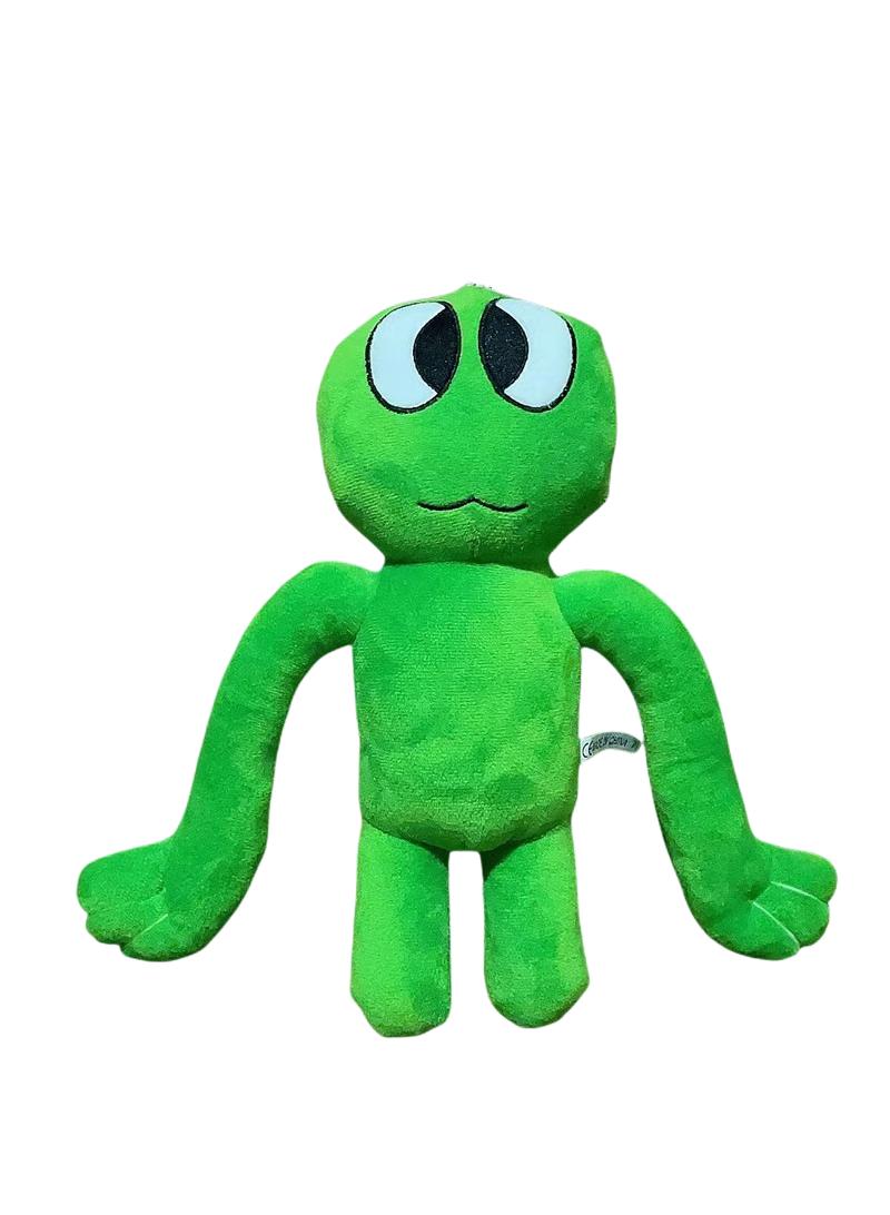 Funny And Scary Doll Rainbow Friends Stuffed Plush Toy Green D 30CM