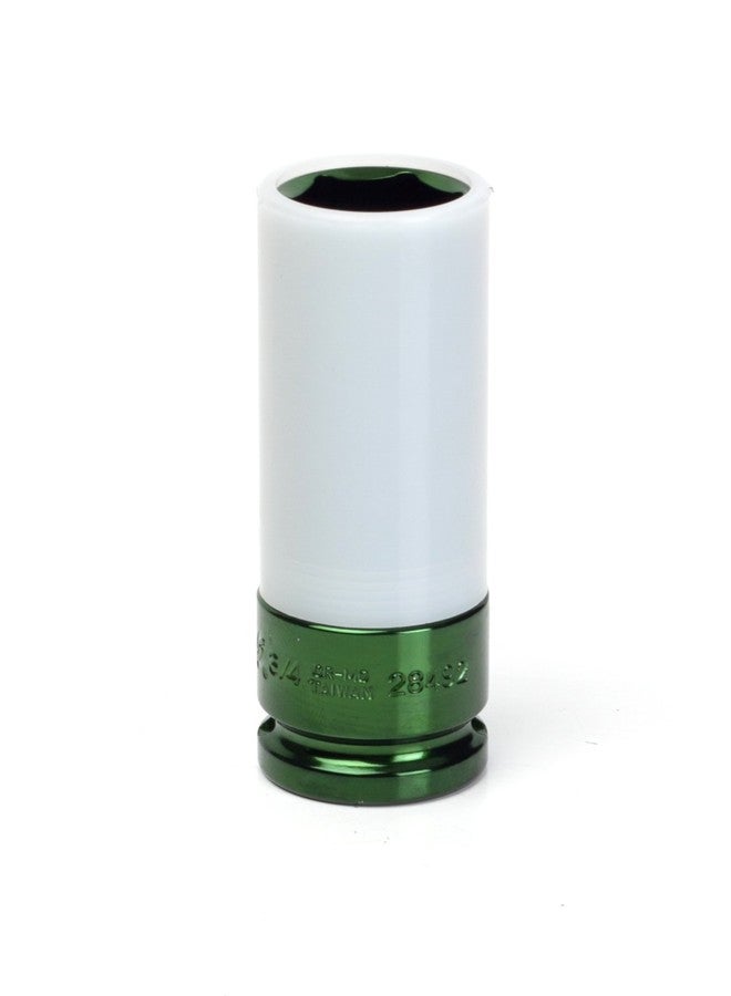 SUNEX TOOLS 28492 1/2-Inch Drive 3/4-Inch Extra Thin Wall Wheel Protector Impact Socket - Image 1