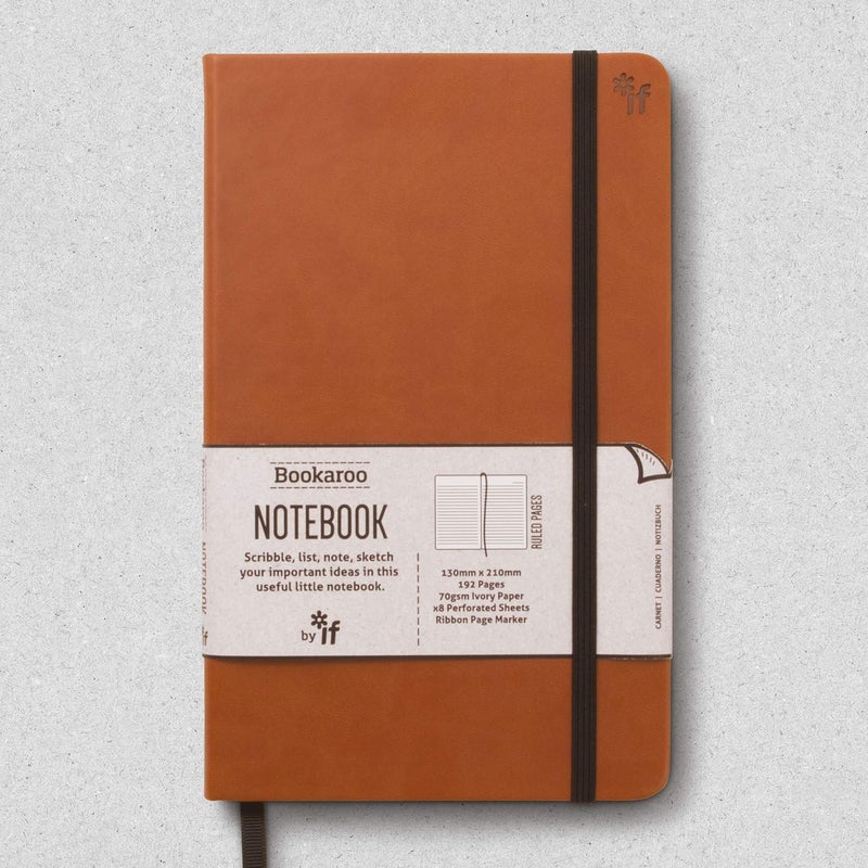 IF Bookaroo Note Book Brown - Image 2
