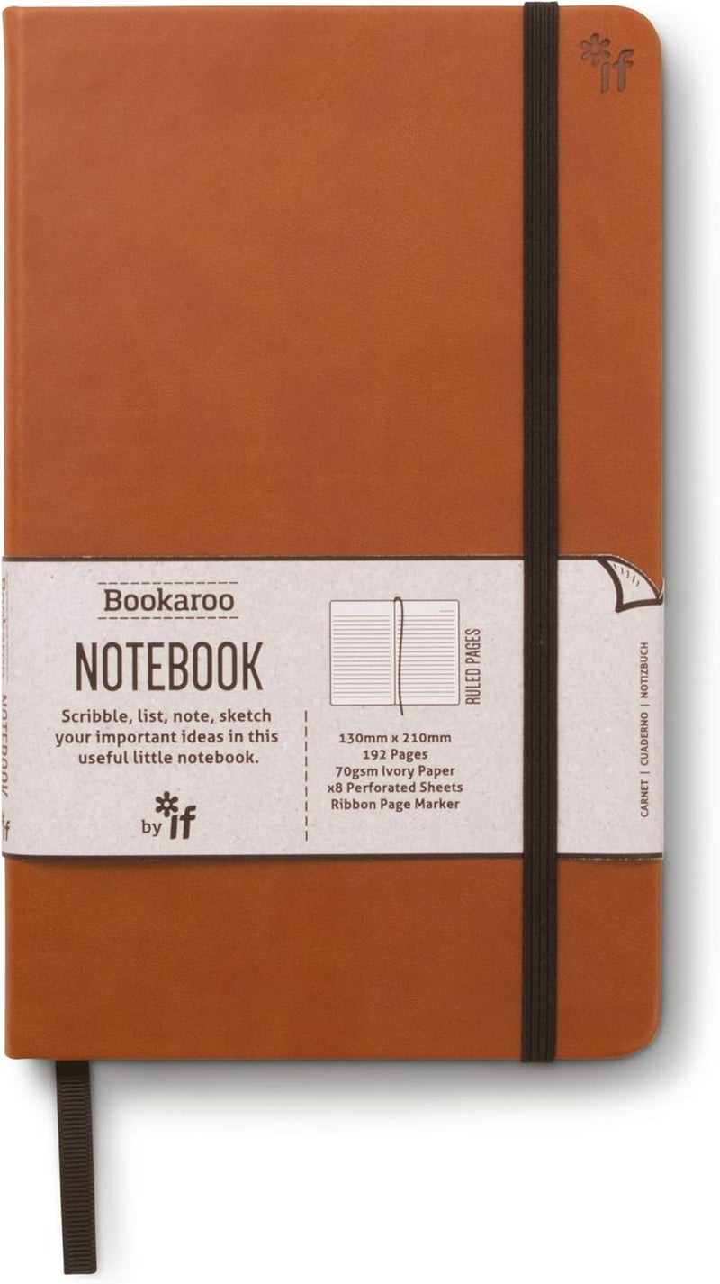 IF Bookaroo Note Book Brown - Image 1