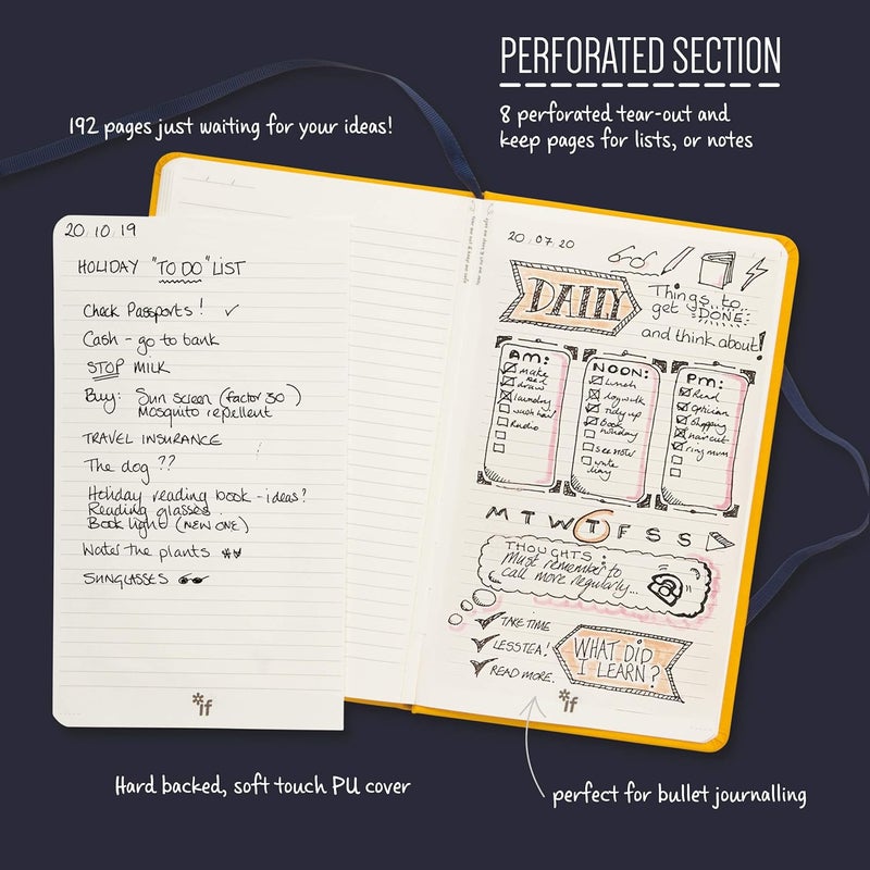 IF Bookaroo Note Book Brown - Image 4