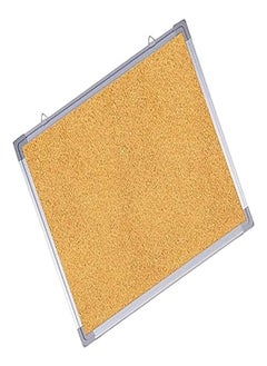 Smart Double face cork board 45 * 60 cm ideal for both adults and kids - wooden  - Image 2