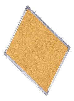 Smart Double face cork board 45 * 60 cm ideal for both adults and kids - wooden  - Image 3