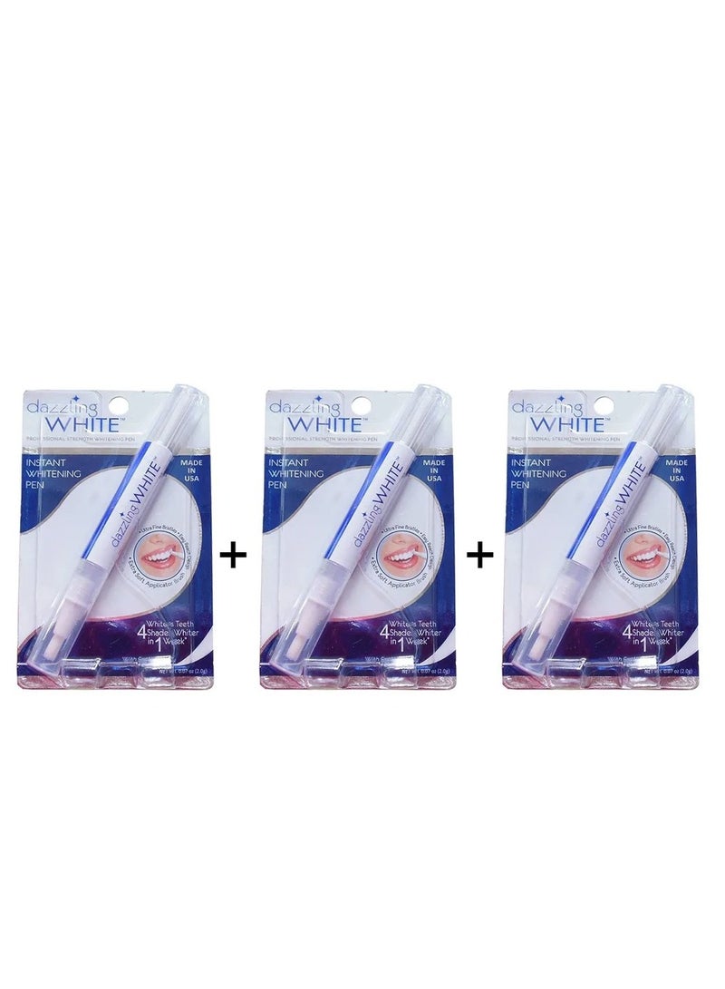 Dazzling White PACK OF 3 - Instant Whitening Pen White 2g - Image 1