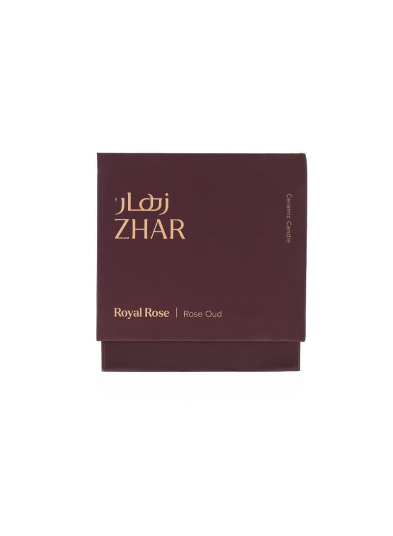 ZHAR Royal Rose Candle Zahar - Image 2