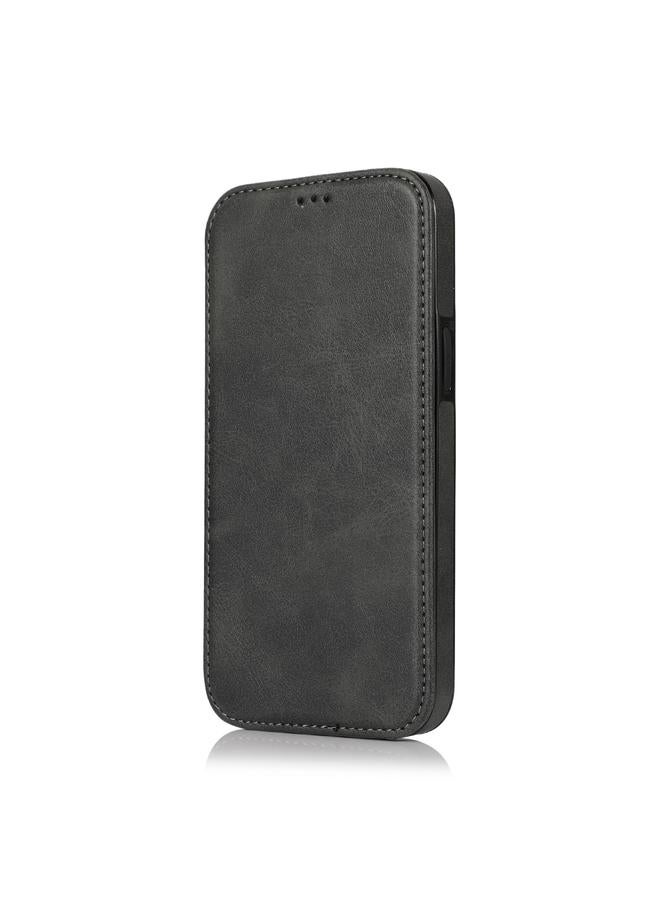 Zaboon Case For iPhone 12 / 12 Pro Knight Magnetic Suction Leather Phone Case - Image 2
