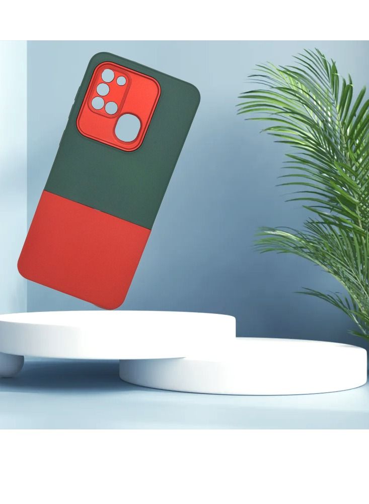 Houmt Samsung A21S Case Cover Soft Silicone Slim Protective Shockproof with Anti-Scratch Microfiber Cloth Lining Back Cover 360 Degree Protection - Image 3