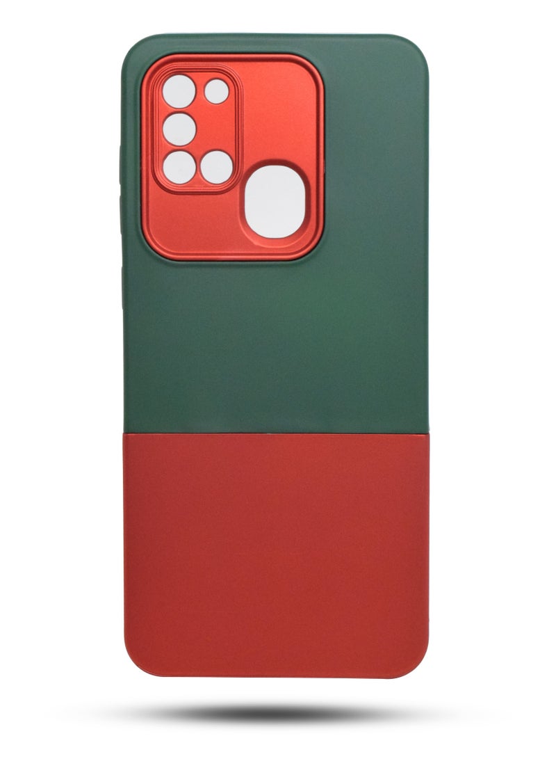 Houmt Samsung A21S Case Cover Soft Silicone Slim Protective Shockproof with Anti-Scratch Microfiber Cloth Lining Back Cover 360 Degree Protection - Image 1