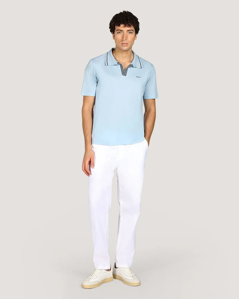 GANT Tipping Short Sleeve Polo Shirt