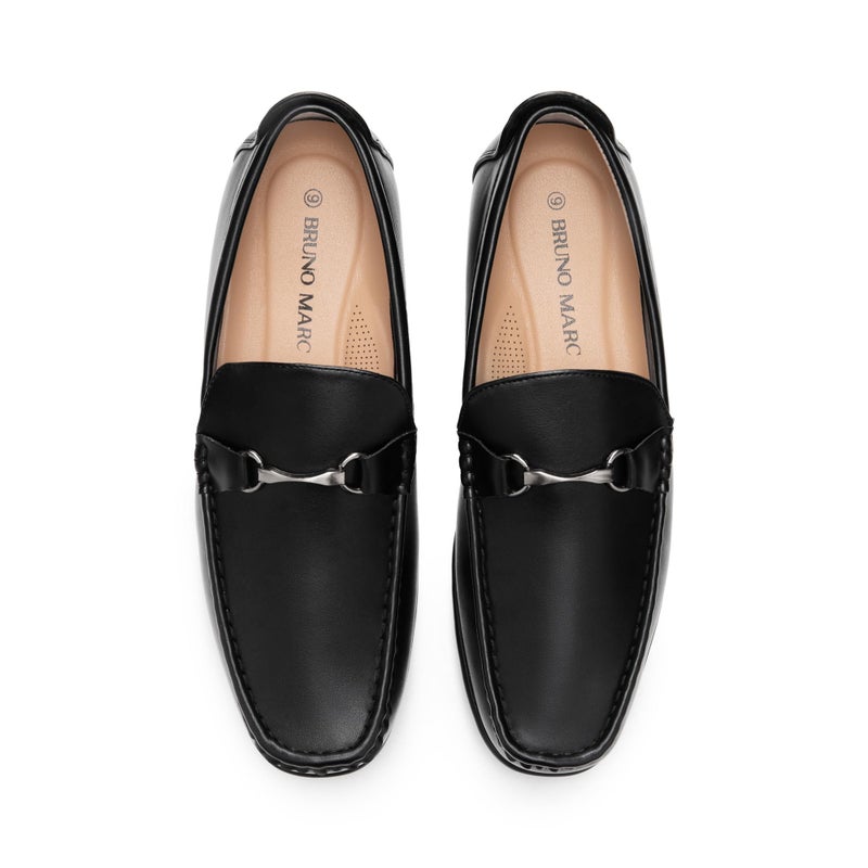 Bruno Marc Men's Henry-1 Dress Loafers Slip On Casual Driving Shoes for Men Black/Henry-1 Size 10 M US - Image 4