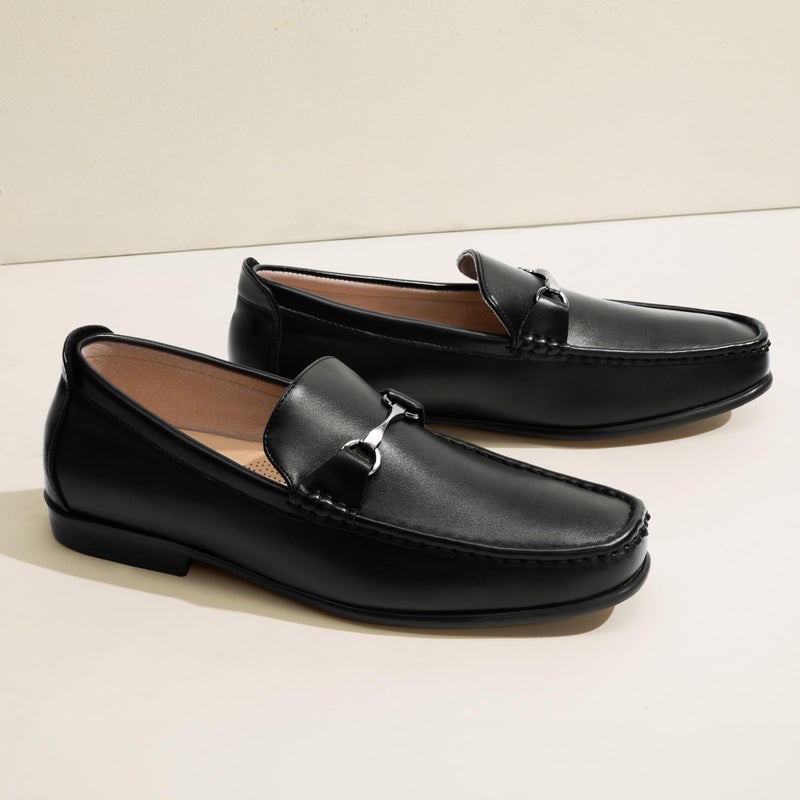 Bruno Marc Men's Henry-1 Dress Loafers Slip On Casual Driving Shoes for Men Black/Henry-1 Size 10 M US - Image 5