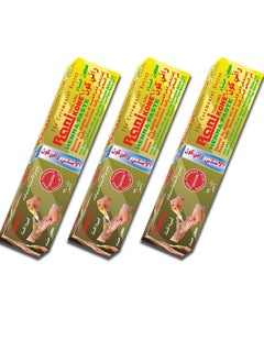 Rani Kone Pack Of 3 Hover The Cursor Over The Image To Enlarge It Henna Mehendi Body Glitter Paste Red  - Image 1