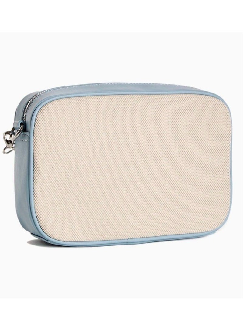 GUESS Maya Color-block Canvas Crossbody Bag - Image 2