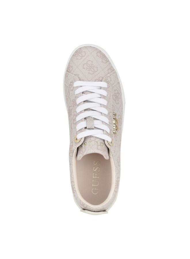 GUESS Women's GENZA Sneaker, Dove 150, 7.5, Dove 150, 7.5 - Image 3