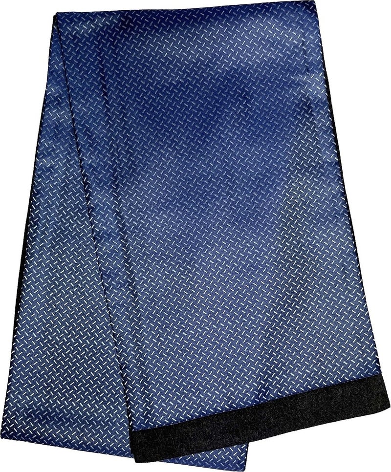 Bie's Gift Stripe Pattern Phosphor Satin Fine Cashmere Textured Soft Winter New Generation Scarf Scarf  - Image 1
