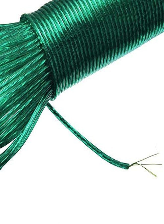 DROPWARE 10 Meter PVC Coated Steel Anti-Rust Wire Rope for Drying Clothes/Clothesline with 2 Plastic Hooks (Multicolor) – Pack of 5 - Image 4