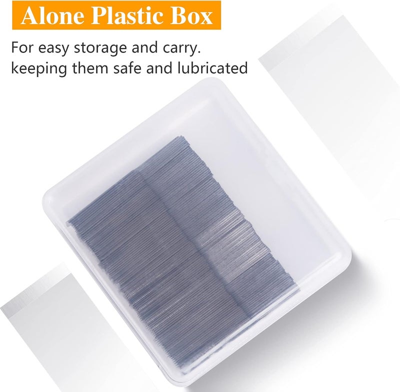 Jetmore 100 Pack Hobby Blades Set #17 Craft Knife Blades Refill Hobby Knife Replacement Blade with Storage Box for Art and Craft Scrapbooking Supplies Cutting Caving - Image 4