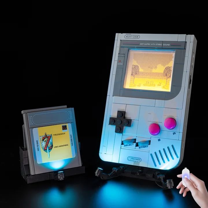 Nitemode Light kit Compatible with Lego 72046 Building Block Upgraded Brightness Adjustable for Game Boy Lighting AccessoriesNo Model - Image 1