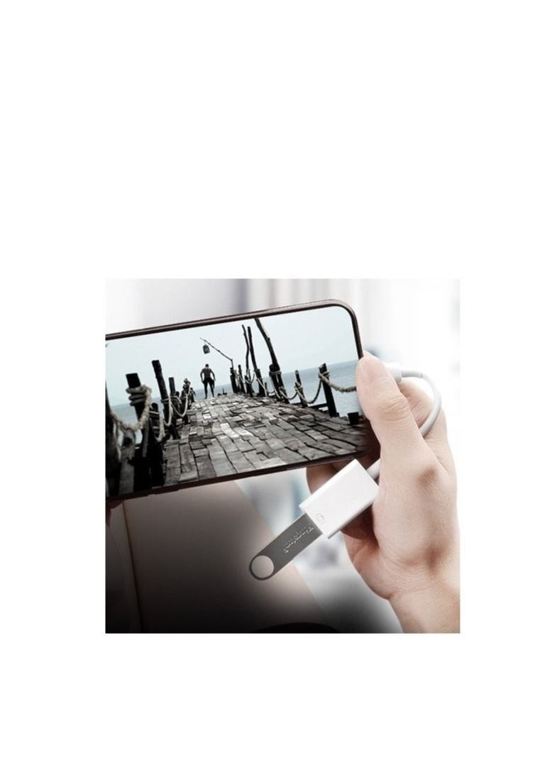 Yesido - GS10 Super Fast Transmission Lightning OTG | Iphone IPad OTG To USB 3.0 Speed OTG USB | Iphone Plug and Use OTG - Image 1