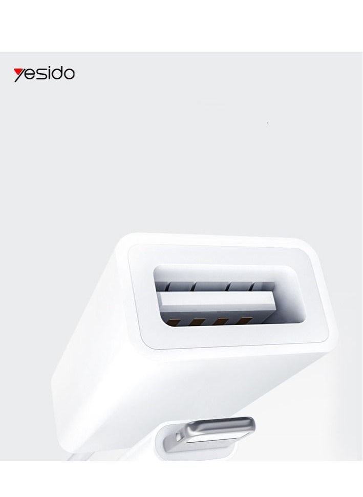 Yesido - GS10 Super Fast Transmission Lightning OTG | Iphone IPad OTG To USB 3.0 Speed OTG USB | Iphone Plug and Use OTG - Image 1