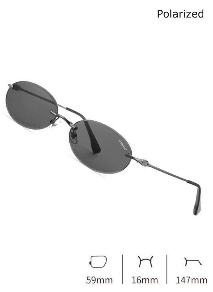 تشوميل نظارات شمسية نسائية أنيقة عالية الدقة بعدسات من النايلون مضادة للأشعة فوق البنفسجية والضوء الأزرق - Image 2