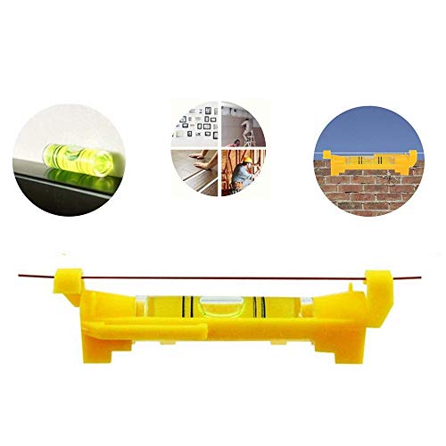 YOTOM 7 pcs Hanging Bubble Line Level for Building Trades, Engineering, Surveying, Metalworking and other Equipment Measure (Yellow - 7 Pack) - Image 5