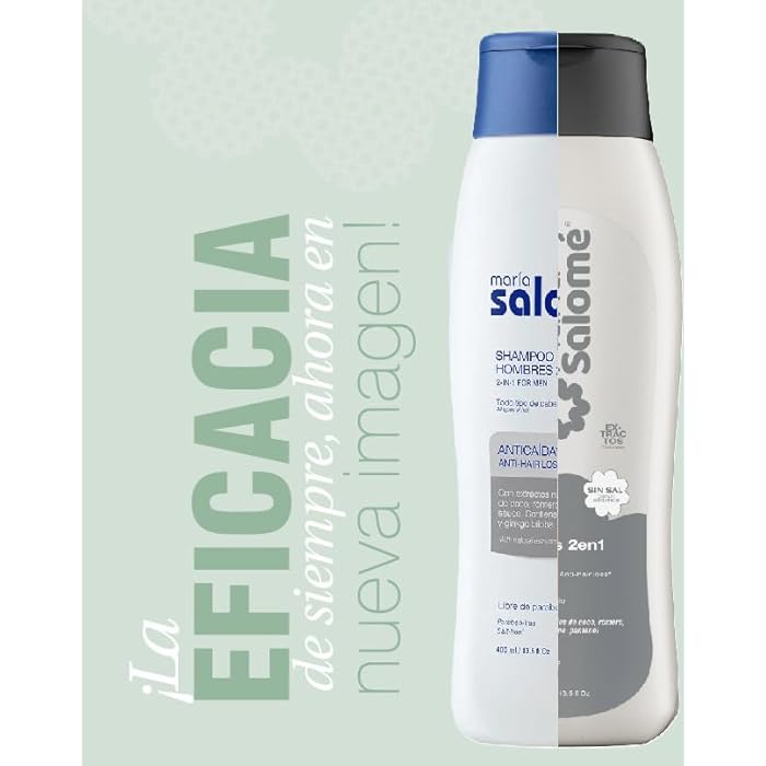 Maria Salome SHampoo 2EN1/2IN1 Prevencion Caida E Hidratacion - Image 5
