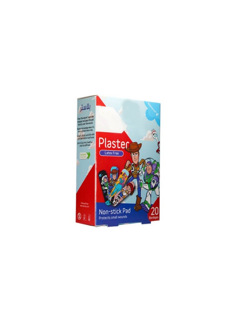 Nahda Kids Plaster Disney Design Unisex 20 Pcs