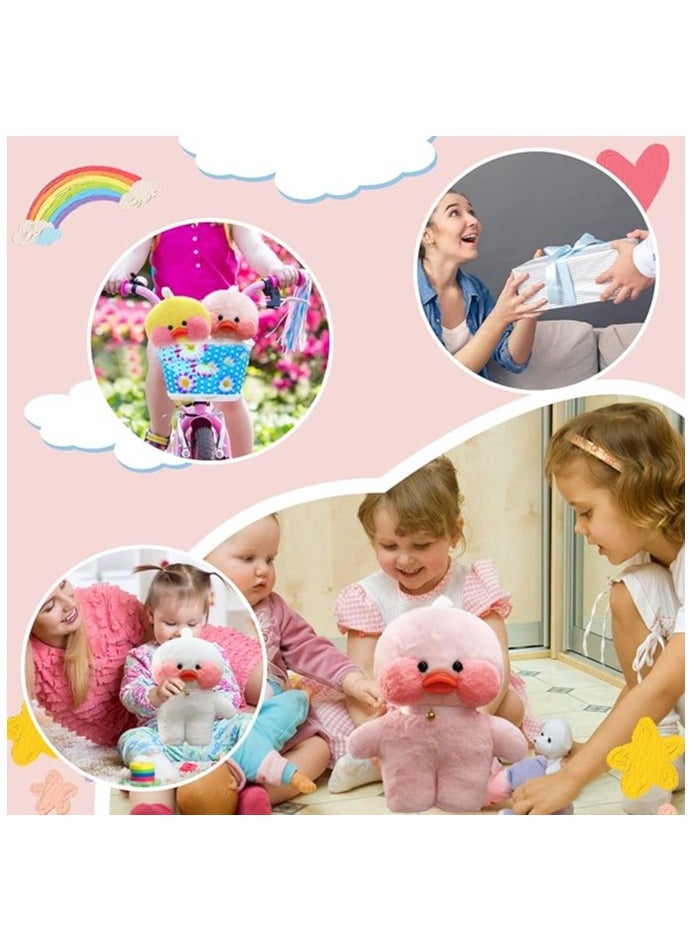 Cutie Cute Kawaii Plush Soft Duck Doll Korean Netred Supports Hyaluronic Acid Small Duck Doll Children's Toy For Birthday Gift 30cm  - Image 5