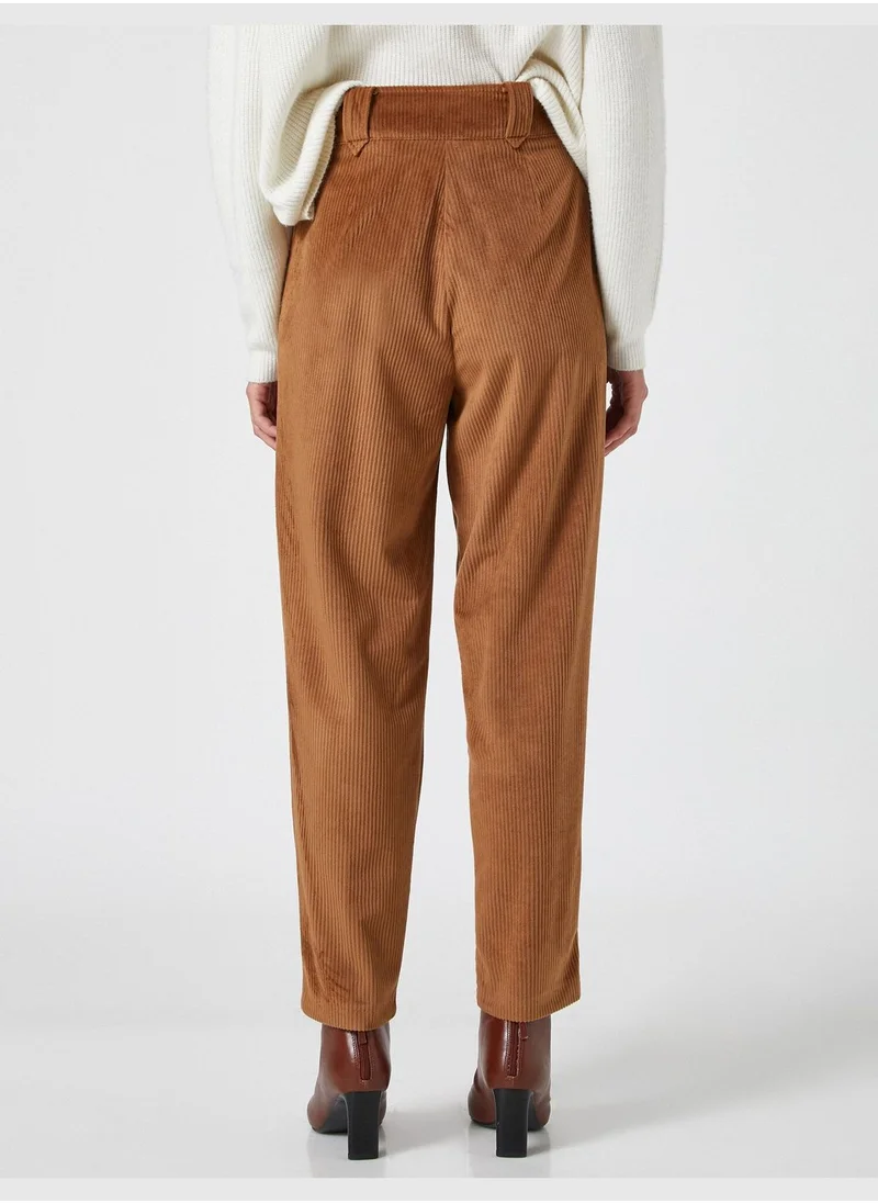 KOTON Corduroy Trousers
