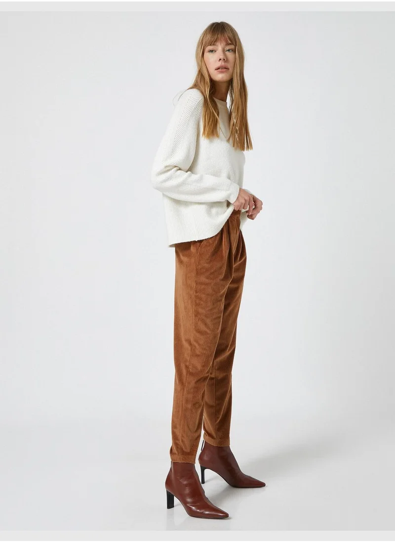 KOTON Corduroy Trousers