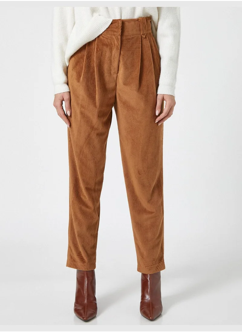 KOTON Corduroy Trousers