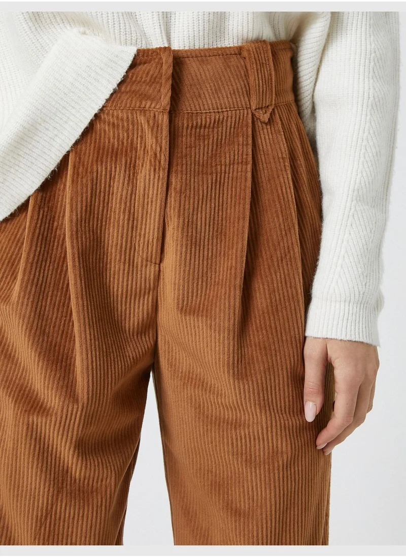 KOTON Corduroy Trousers