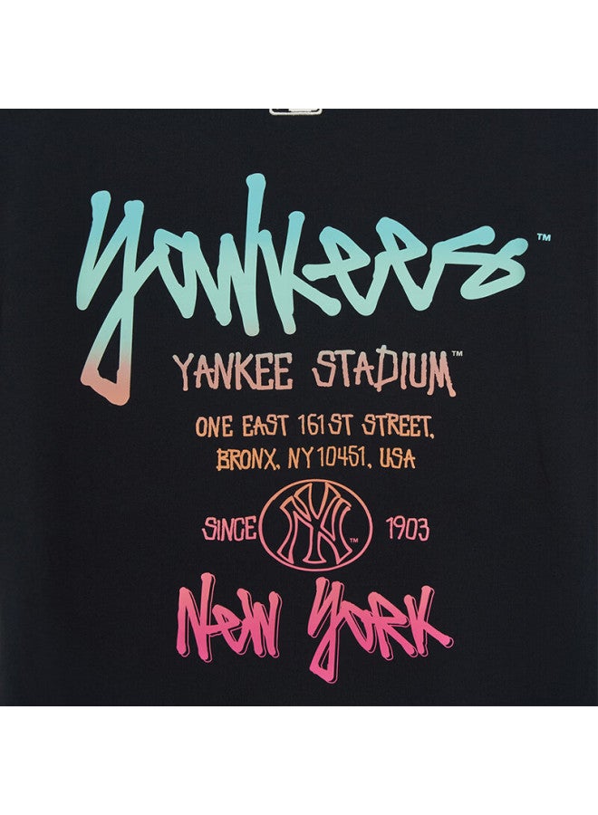 Mlb Short Sleeve Uni Graffiti Cooling Sports Casual T-shirt 26 New 3atsb1563-50bks-xxl - Image 5