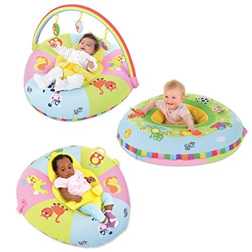 Galt Toys 3 in 1 Playnest Gym Baby Activity Center Floor Seat Ages 0 Multicolor Model1004819 - Image 1