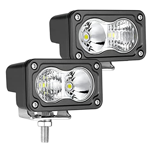Auto Power Plus 3 Inch Driving Lights 2Pcs 40W LED Pod Light Off Road Spot Light Bar Super Bright Work Flood Light Cube Combo LED Bumper Lights Fog Light for Truck ATV UTV SUV Motorcycle Boat - Image 1