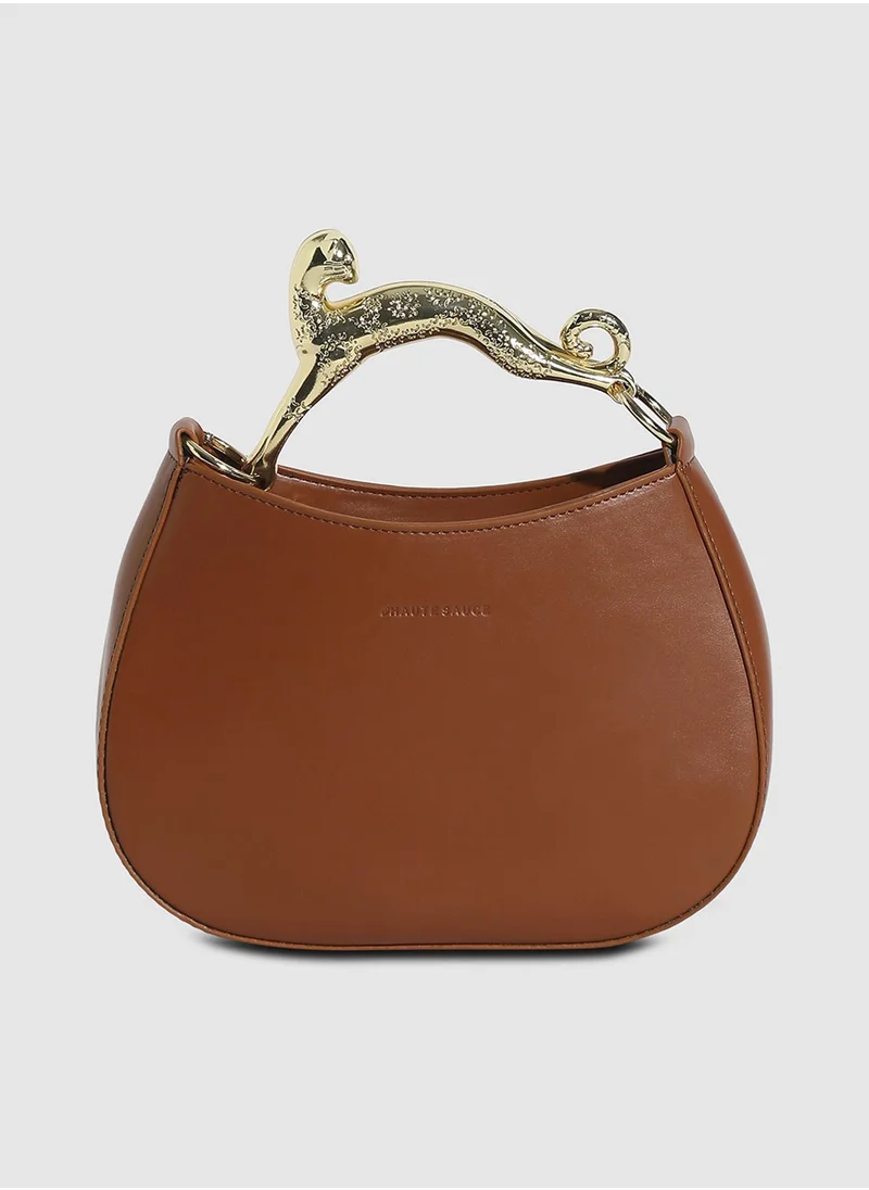 صوص هاوت Jaguar Handbag - Brown