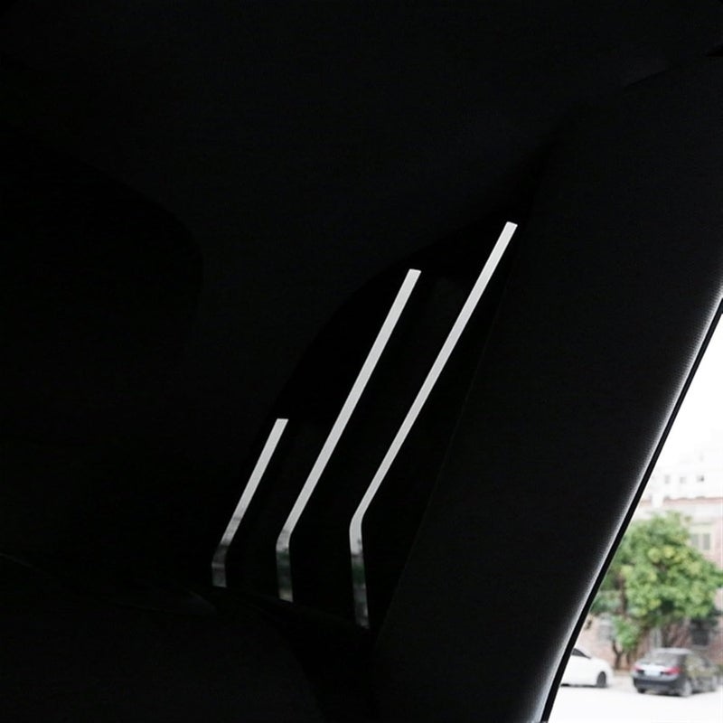 Yurefax Rear Window Triangle Panel Trims for Audi Q3 Q5 - Image 4