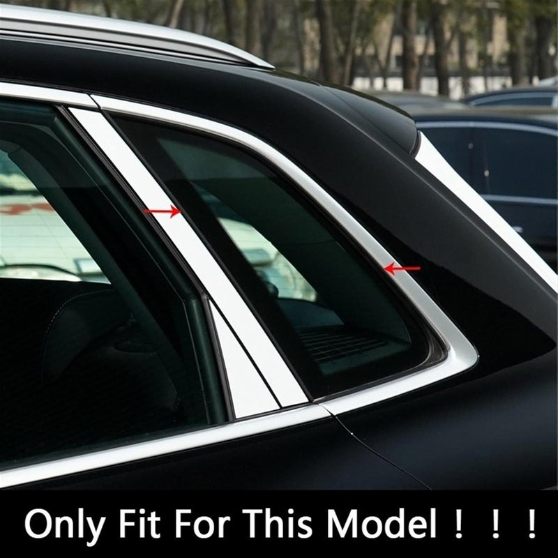 Yurefax Rear Window Triangle Panel Trims for Audi Q3 Q5 - Image 5