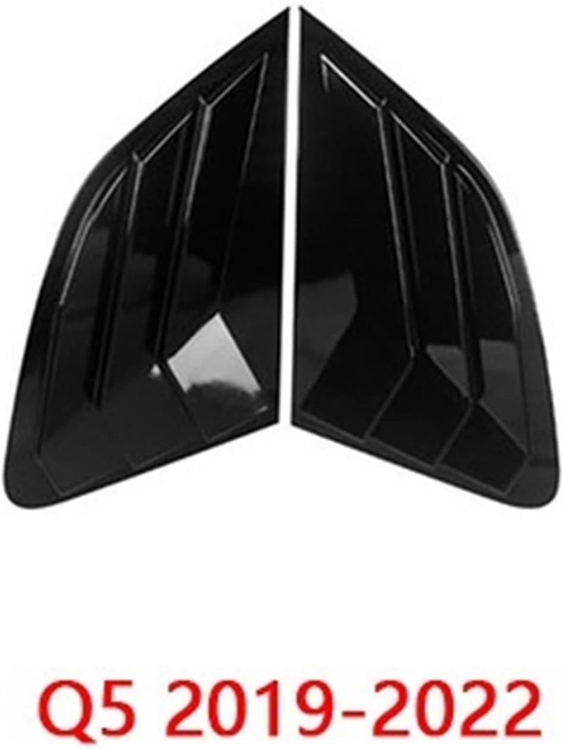 Yurefax Rear Window Triangle Panel Trims for Audi Q3 Q5 - Image 2