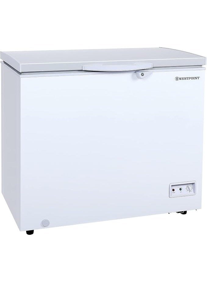 ويست بوينت Westpoint 160 Liters Chest Freezer with DUAL FUNCTION, CONVERTIBLE, Wire Storage Basket, LED Light,Lock & Key, Energy Efficiency Cooling Suitable for Home & Restaurants WDXN-1525EWL 240 W WDXN-1525EWL white - Image 2