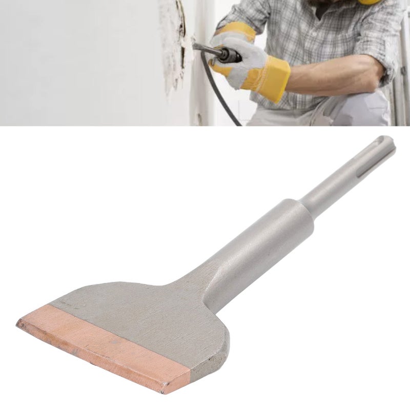 Tile Removal Chisel Carbide High Hardness Round Shank Wall Concrete Flat Hammer Chisel - Image 5