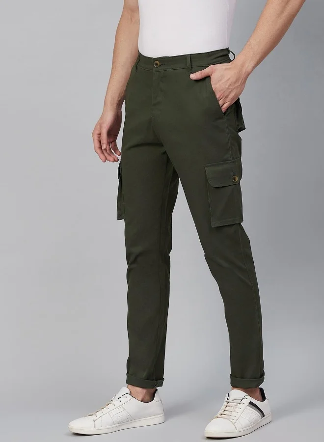 Hubberholme  Light Green Pants for Men | Best Price UAE