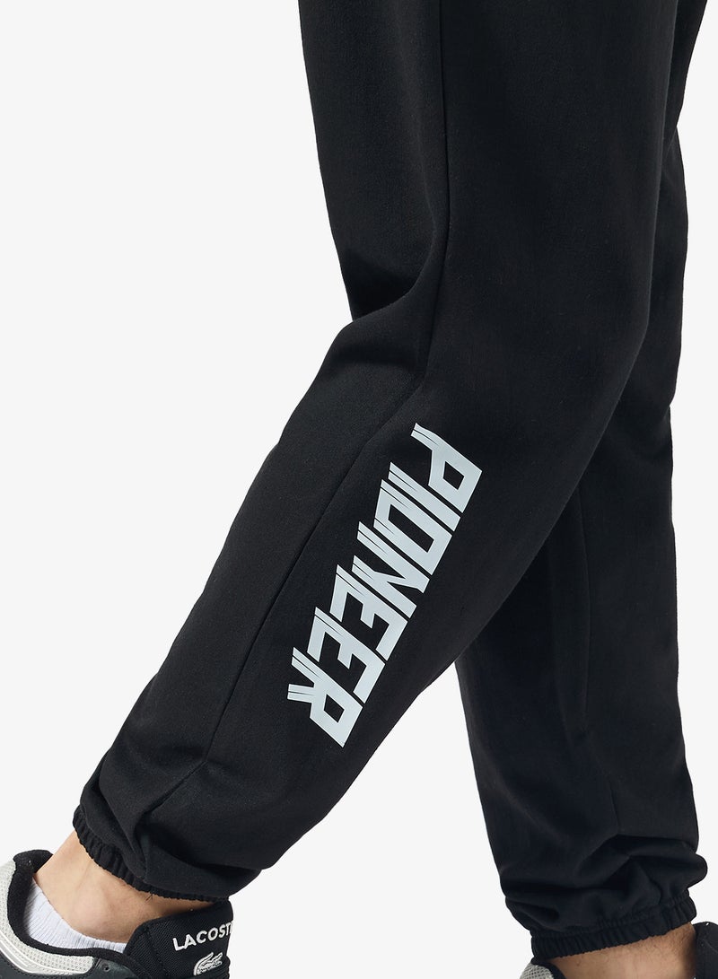 Seventy Five Basics Text Relax Fit Joggers - Image 5