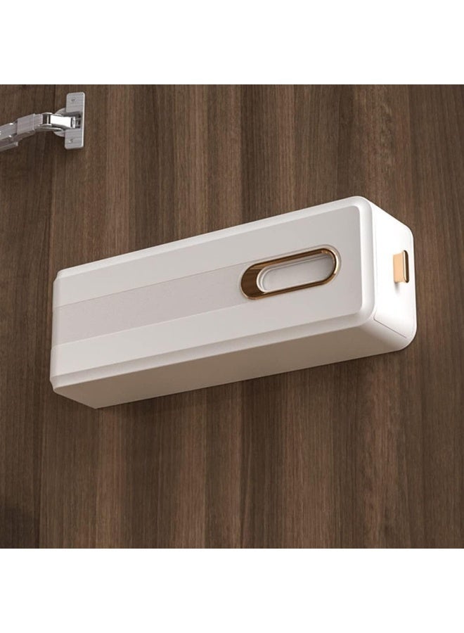 ECVV ECVV Underwear Storage Drawers Organizers, Wall Mounted Slid Socks Briefs Storage Box, Self-adhesive Jeans Clothes Wardrobe Accessories ice - Image 1