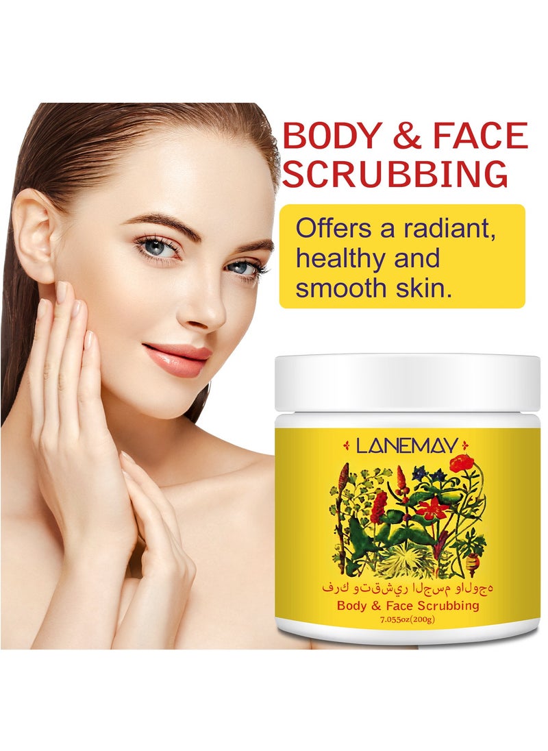 LANEMAY Body And Face Scrubbing And Exfoliating Cream 200grams  - Image 3