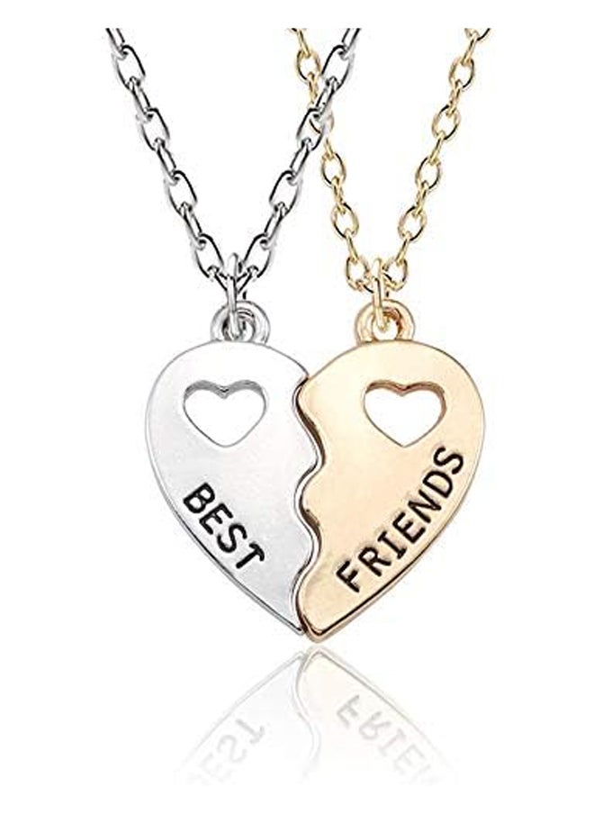 Generic - BFF Necklaces for 2 Split Heart Necklace - Image 1